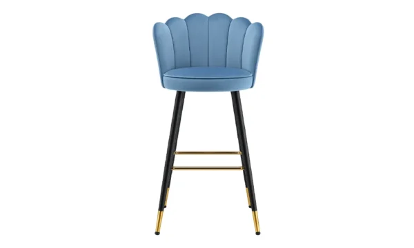C-B3425 – Blue Accent Bar Chair